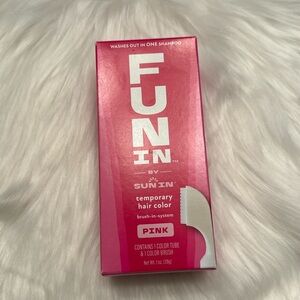 Fun In by Sun In, Temporary Hair Color Brush In System, Pink